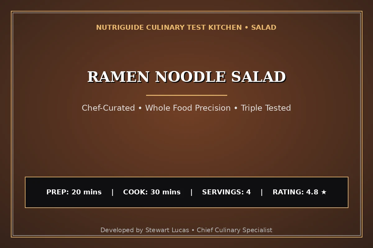 Ramen Noodle Salad