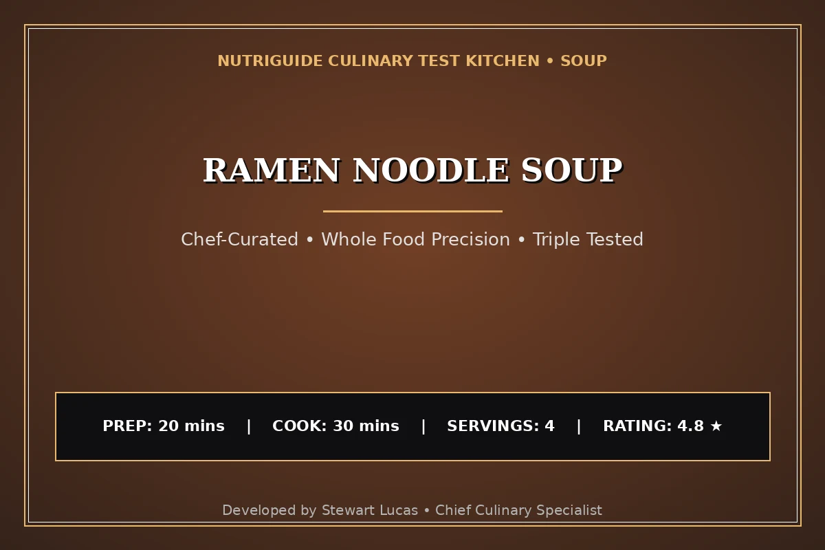 Ramen Noodle Soup