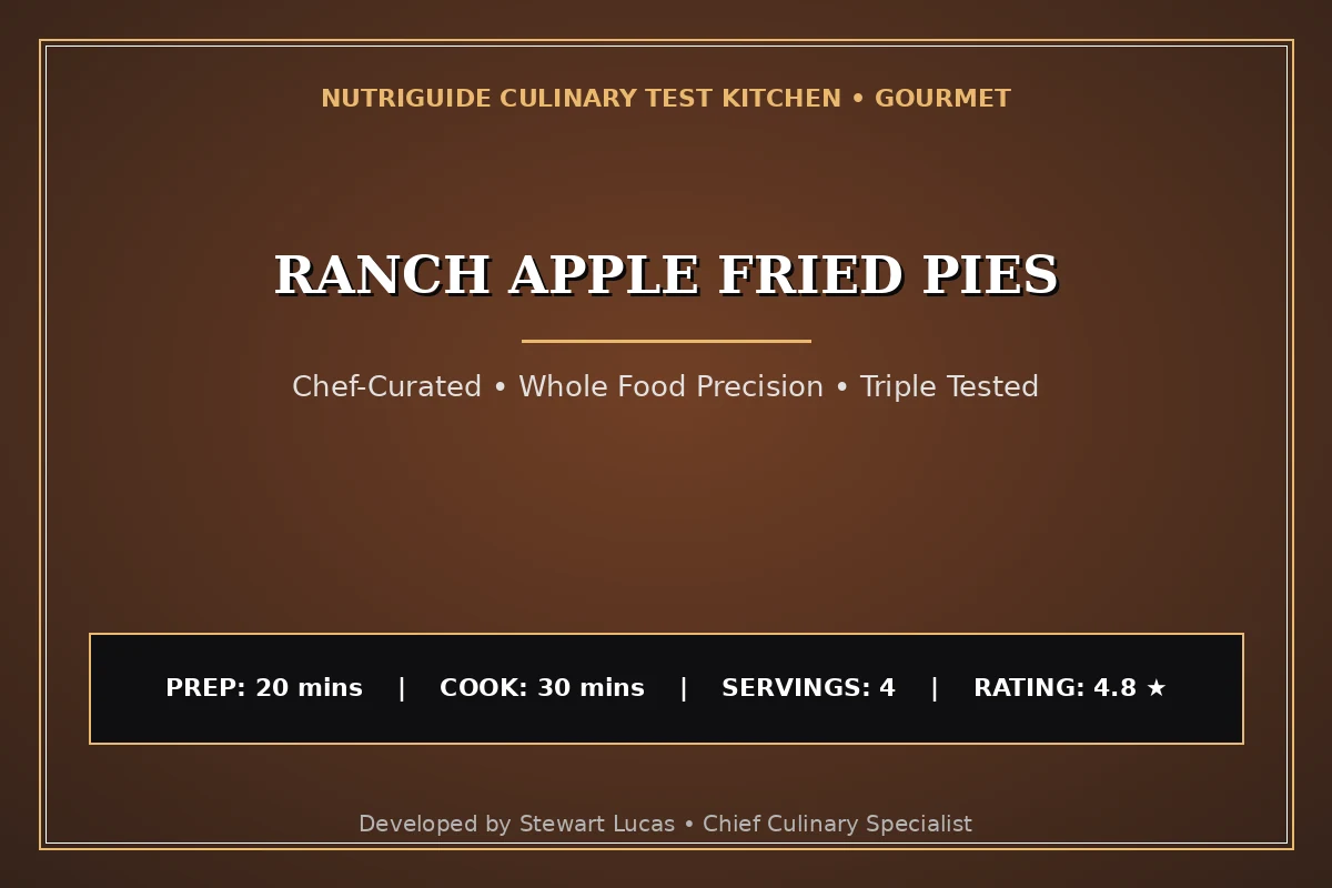 Ranch Apple Fried Pies