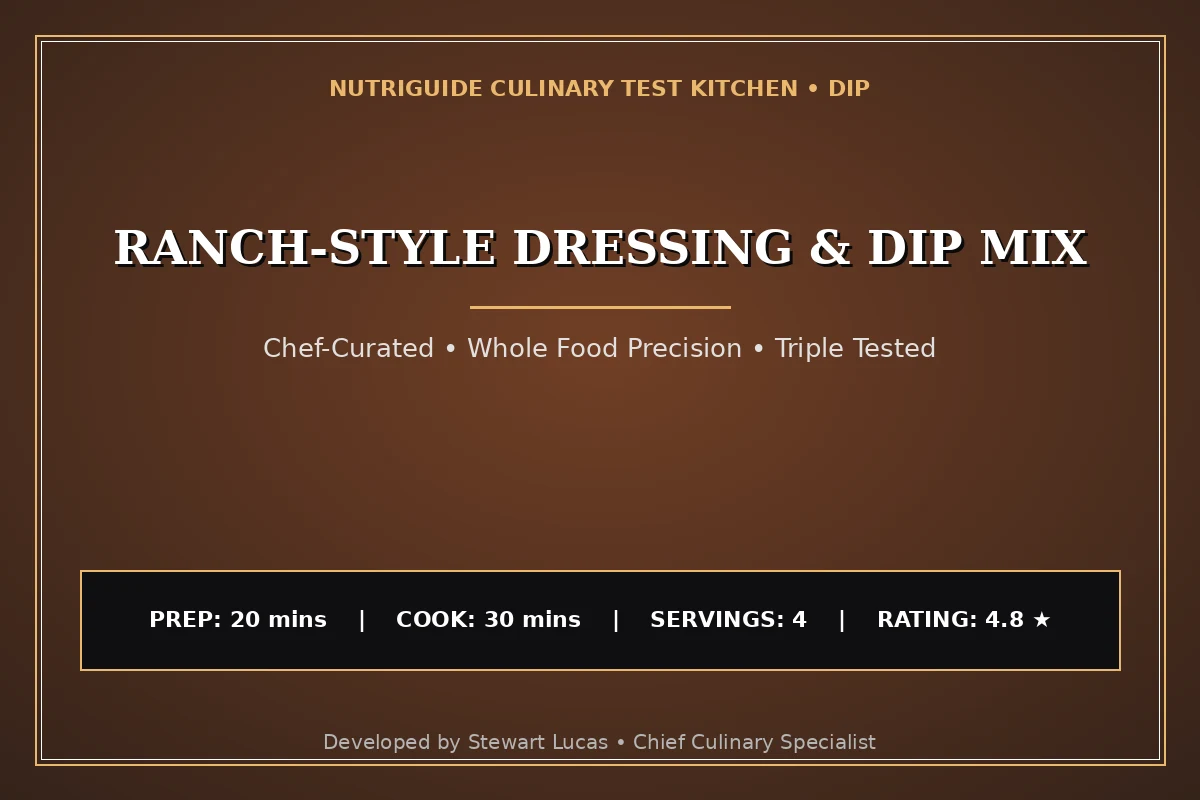 Ranch-Style Dressing & Dip Mix