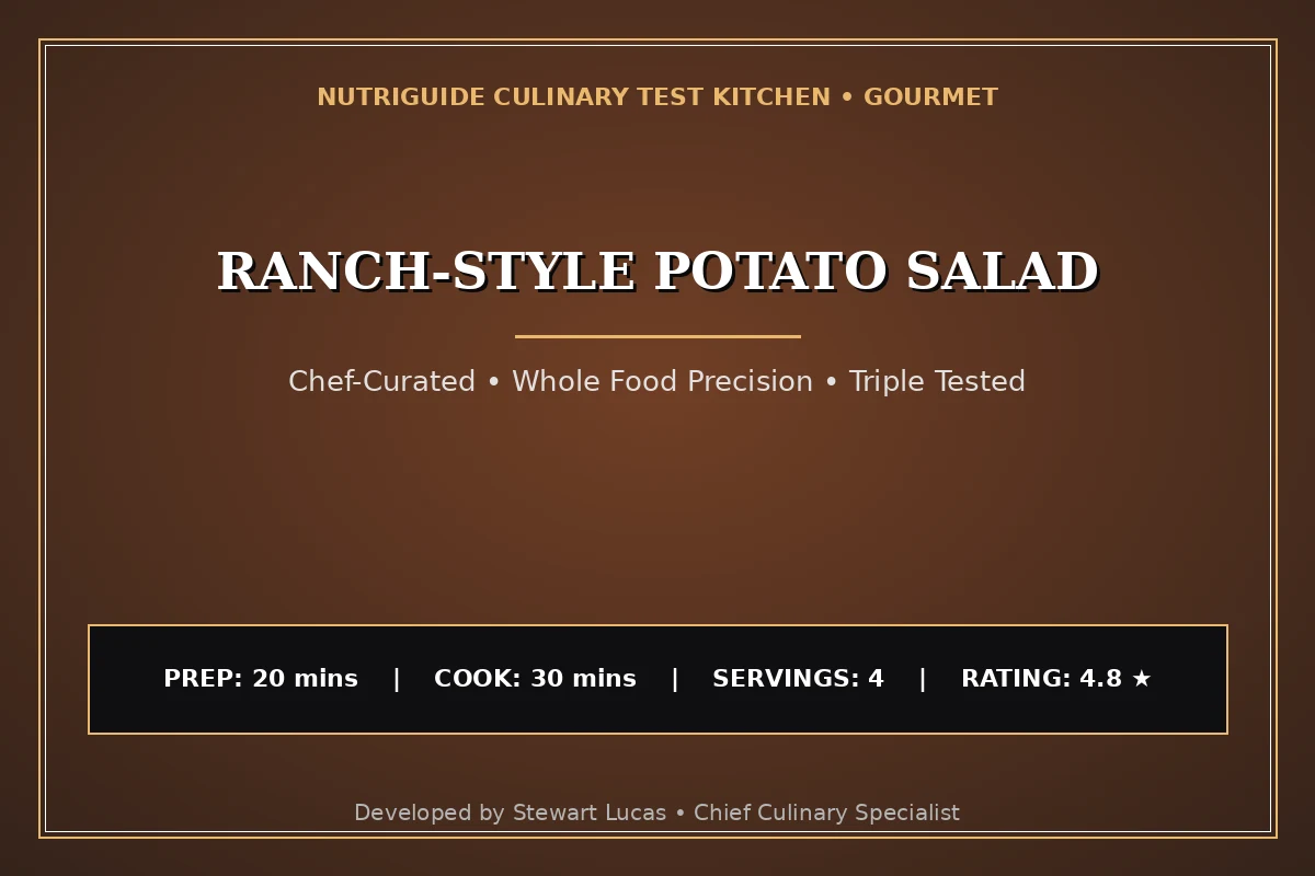 Ranch-Style Potato Salad