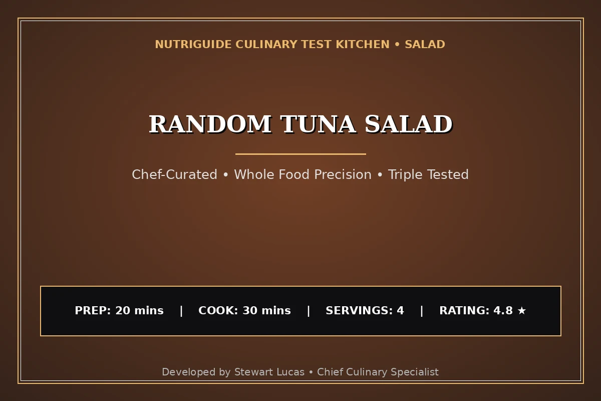 Random Tuna Salad