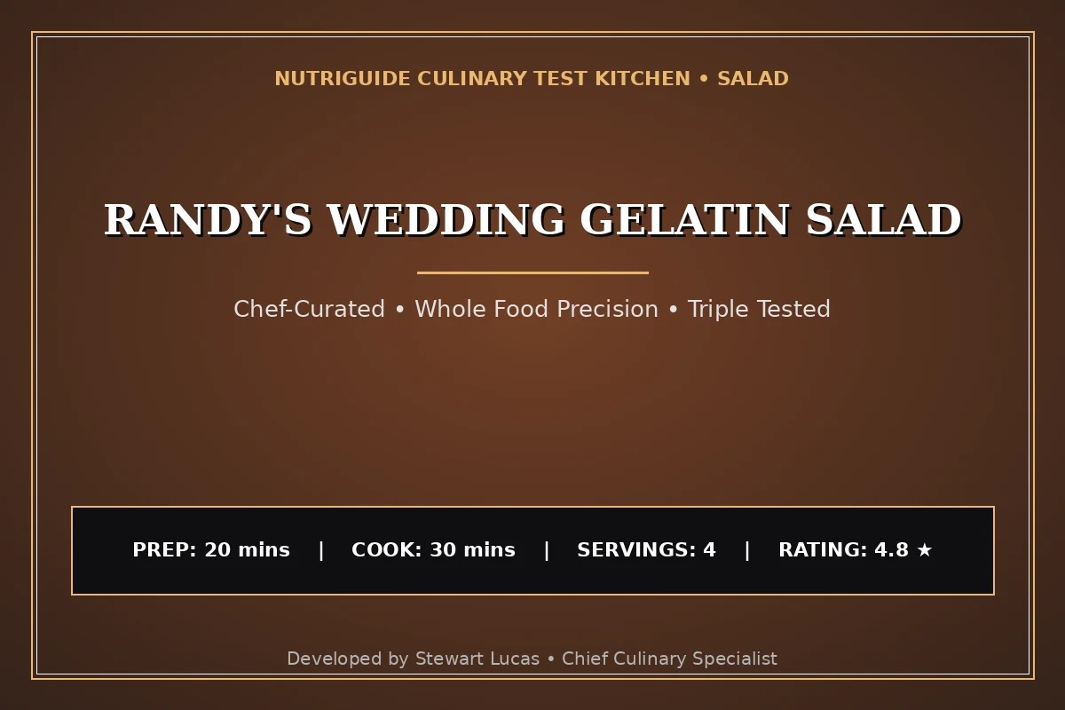Randy'S Wedding Gelatin Salad