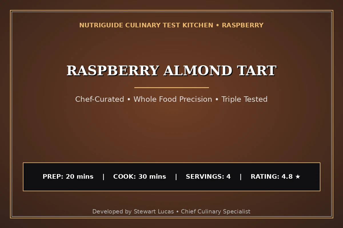 Raspberry Almond Tart