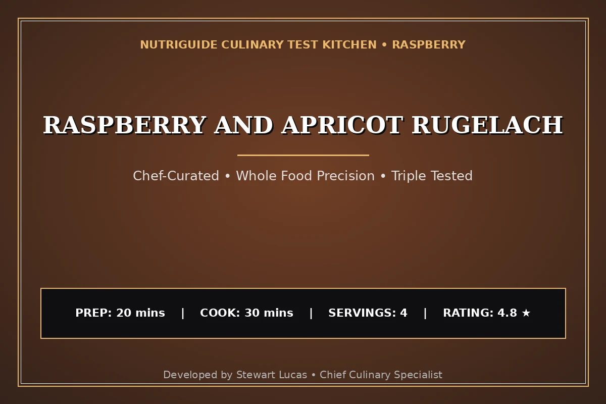 Raspberry And Apricot Rugelach