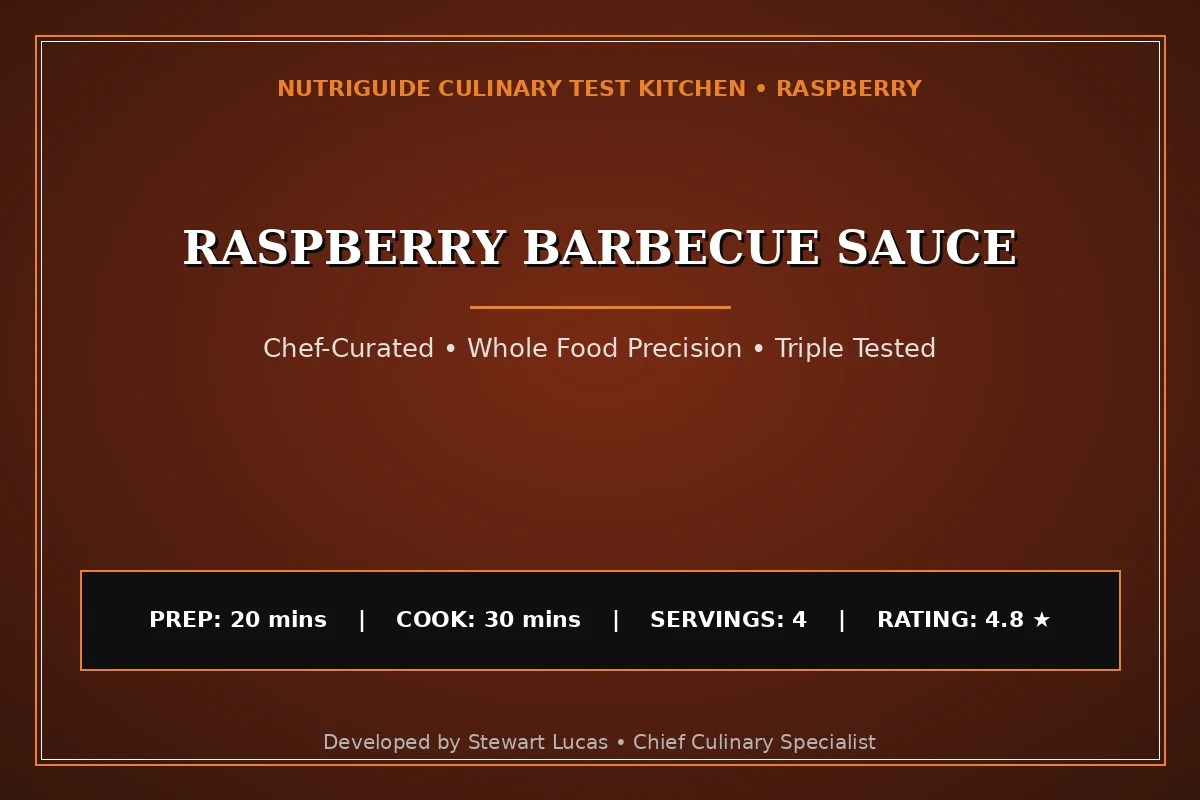 Raspberry Barbecue Sauce