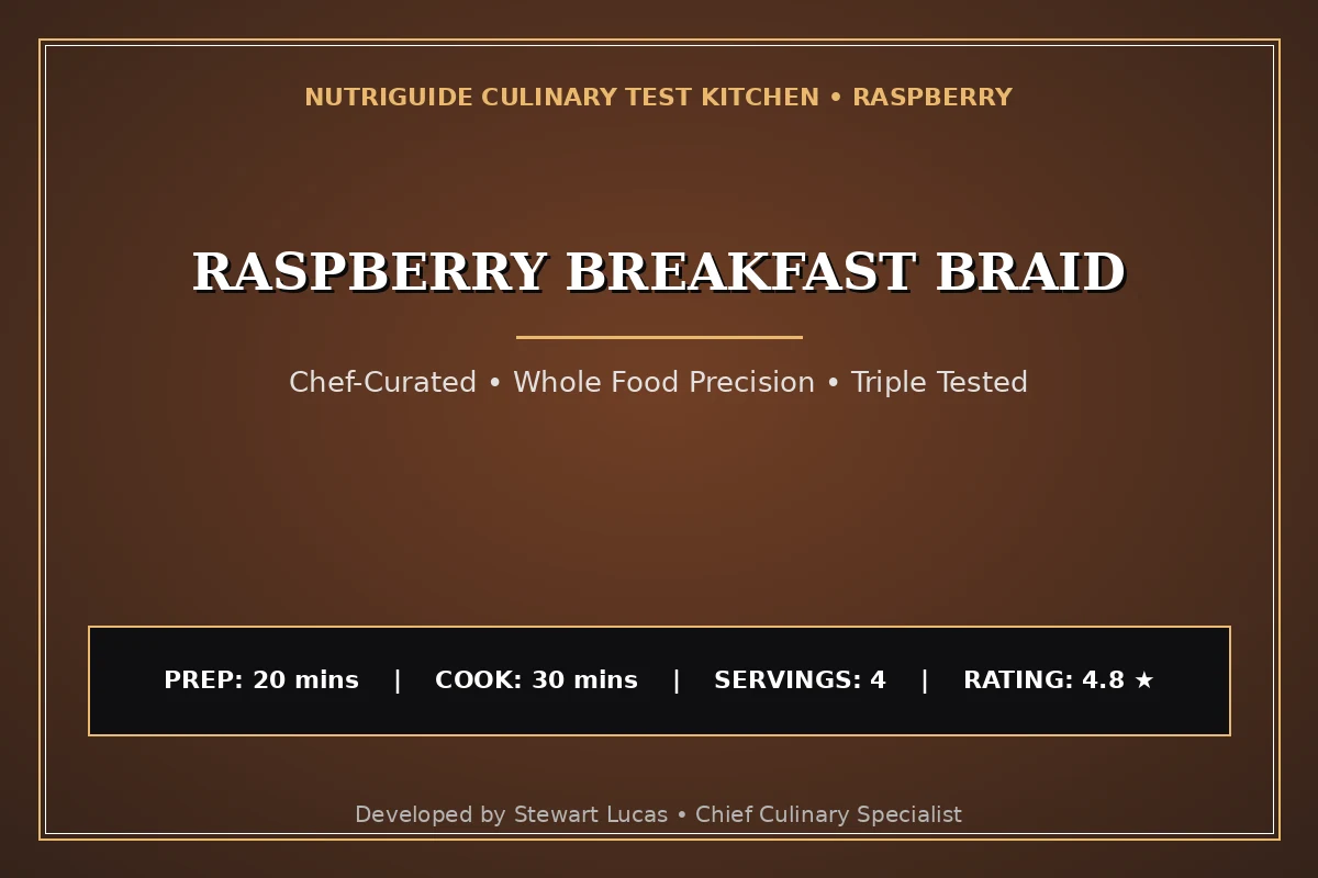 Raspberry Breakfast Braid