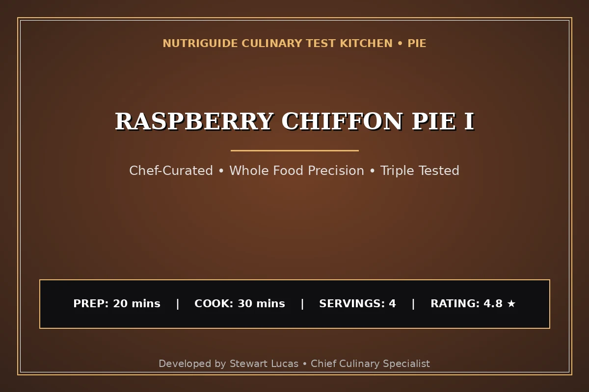 Raspberry Chiffon Pie I