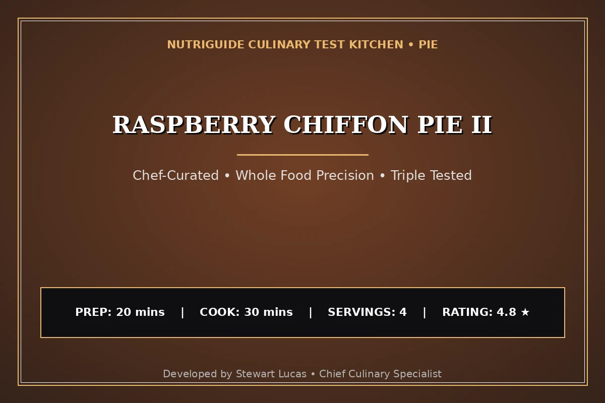 Raspberry Chiffon Pie Ii