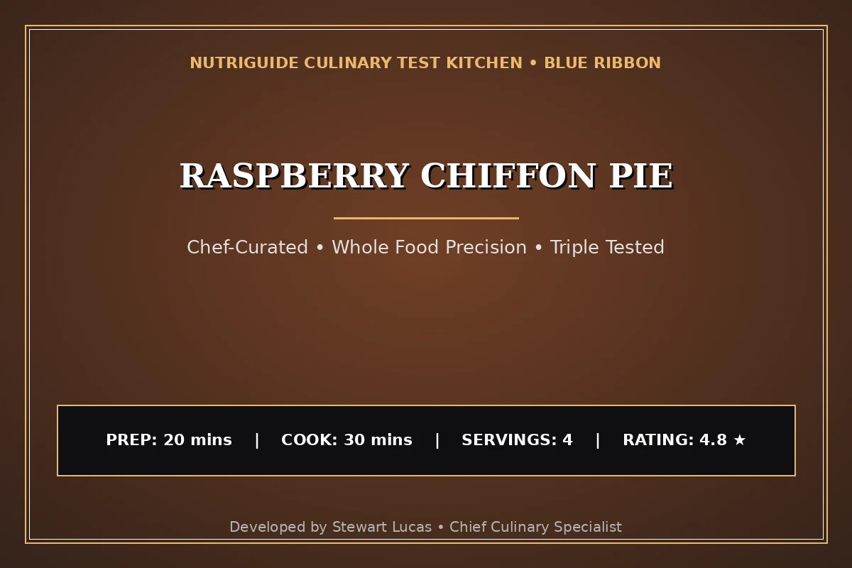 Raspberry Chiffon Pie