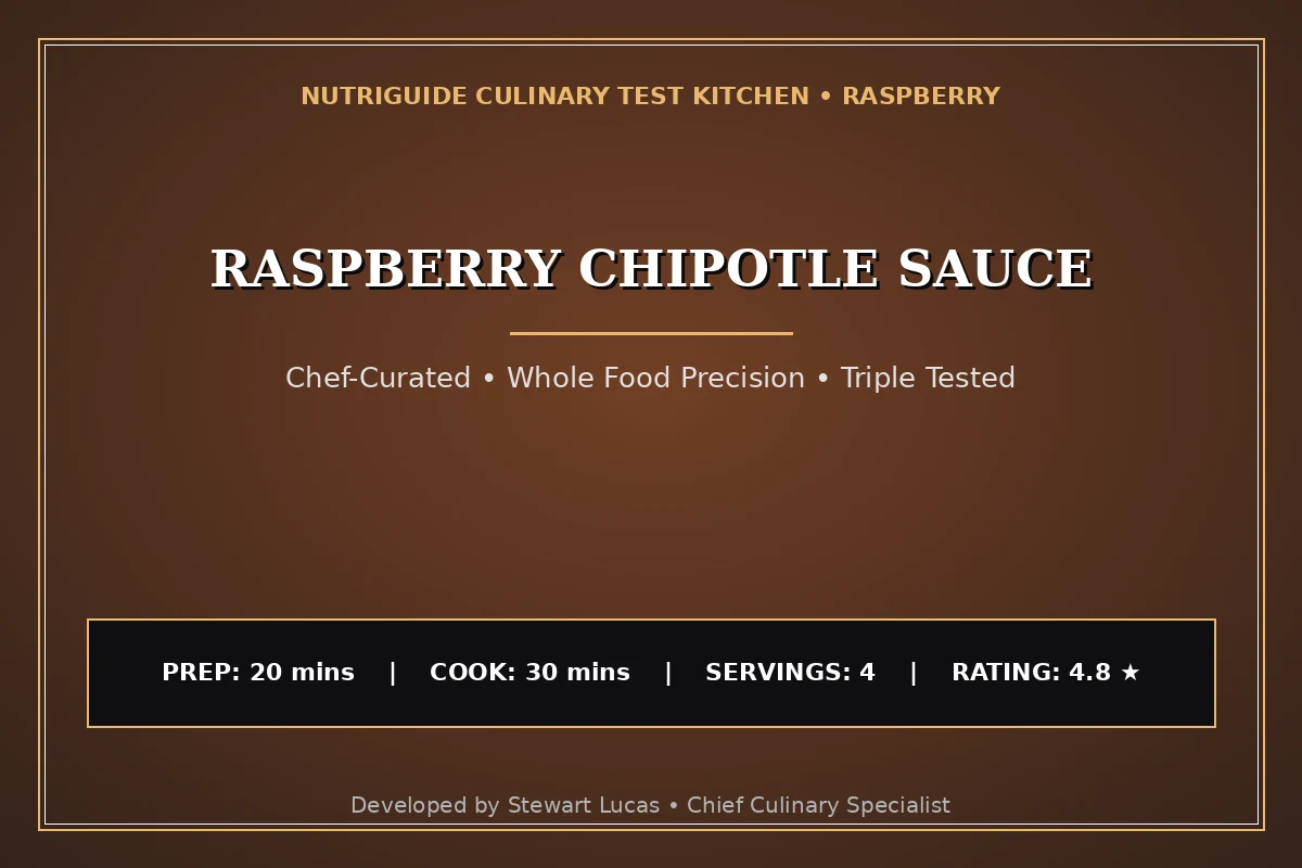 Raspberry Chipotle Sauce