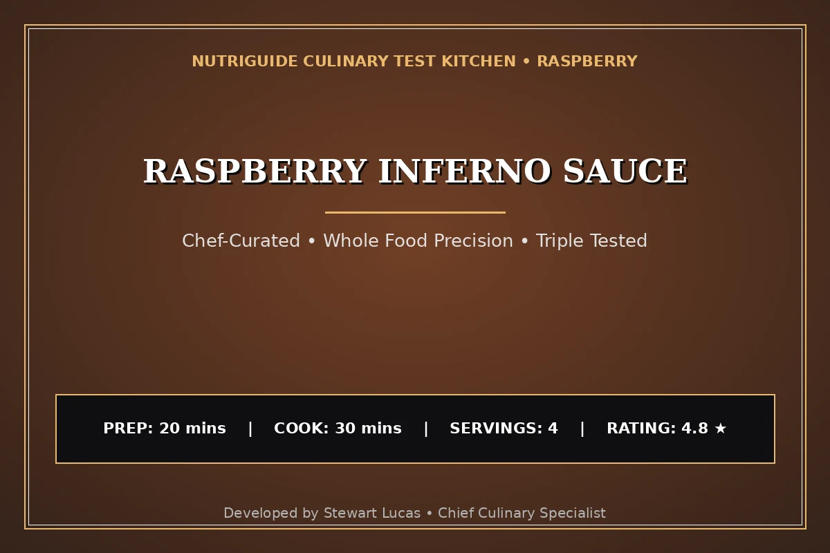 Raspberry Inferno Sauce