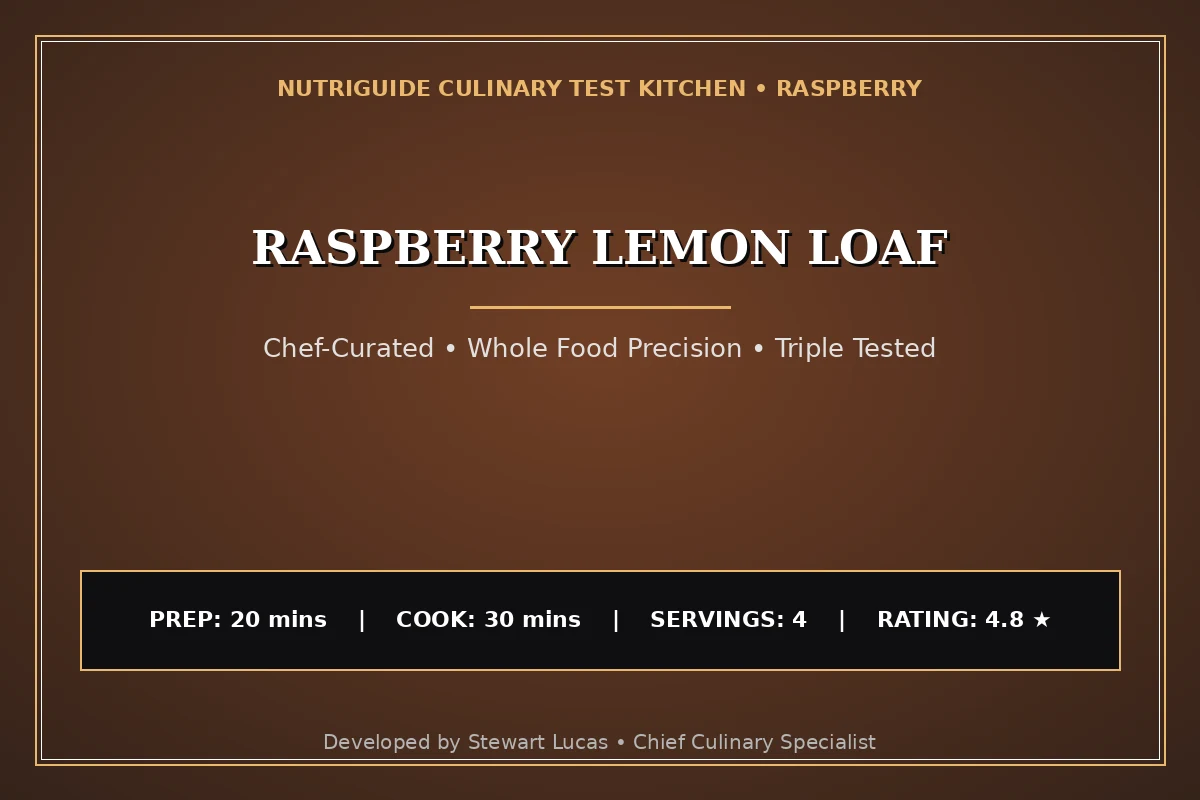 Raspberry Lemon Loaf