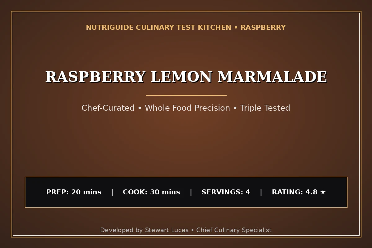 Raspberry Lemon Marmalade