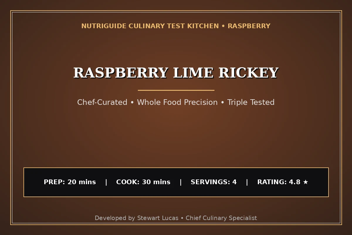 Raspberry Lime Rickey