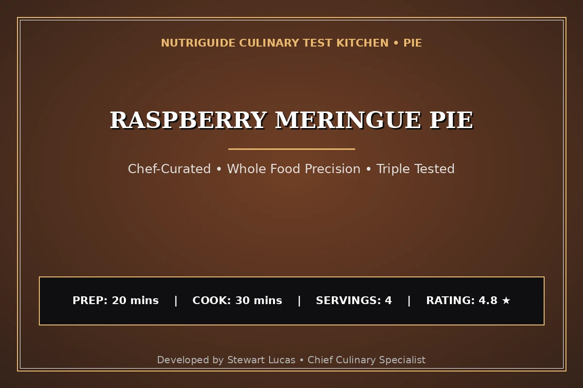 Raspberry Meringue Pie