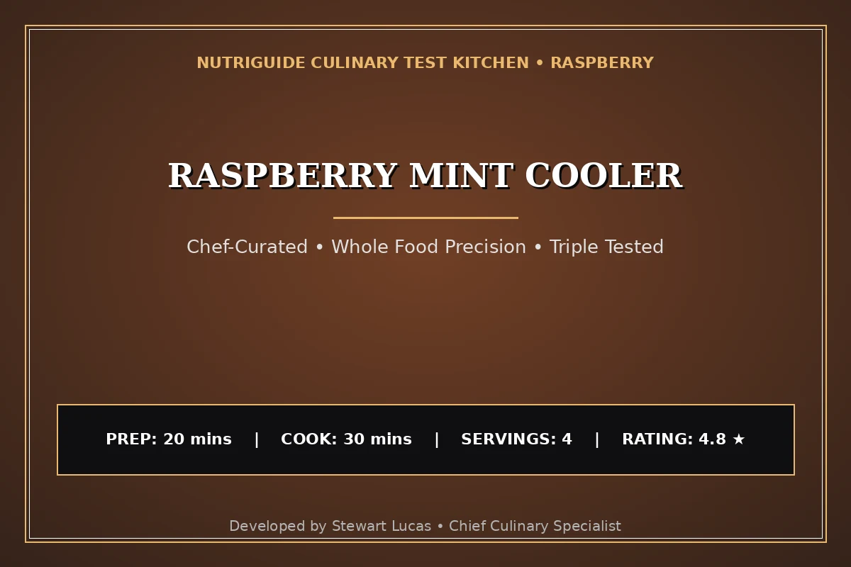 Raspberry Mint Cooler
