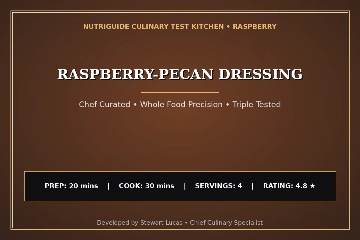 Raspberry-Pecan Dressing