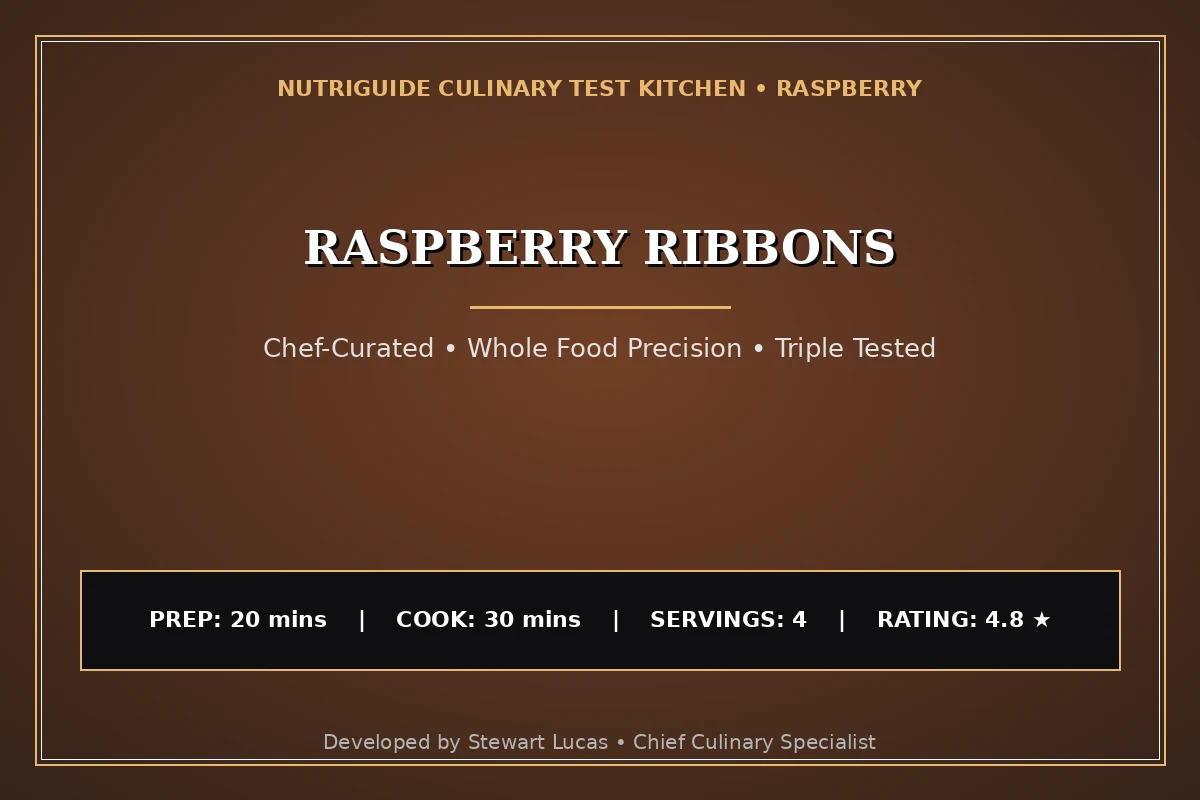 Raspberry Ribbons