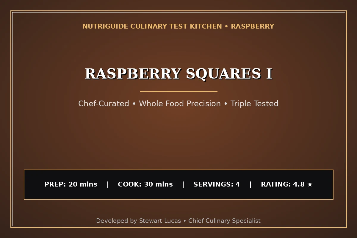 Raspberry Squares I
