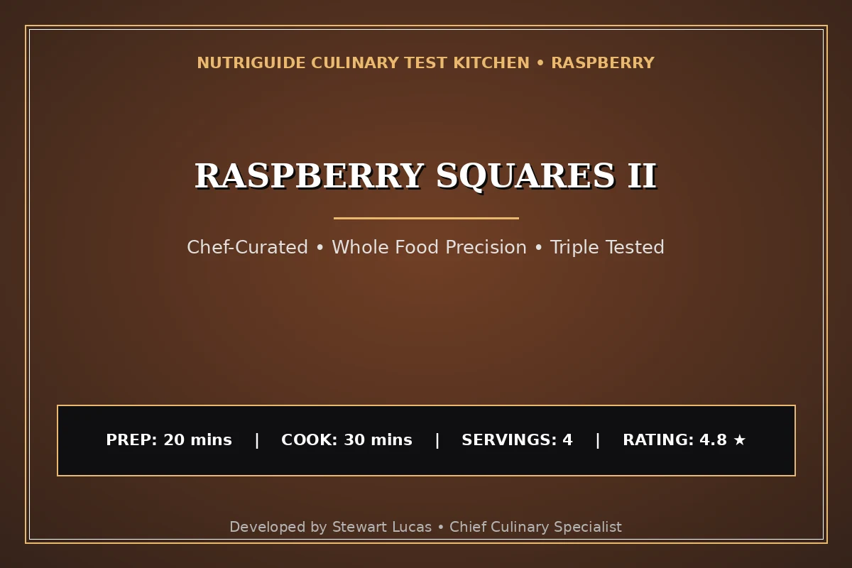Raspberry Squares Ii