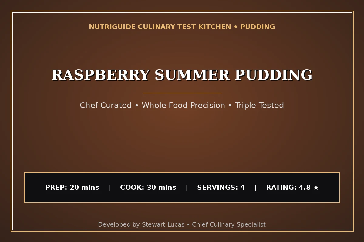 Raspberry Summer Pudding
