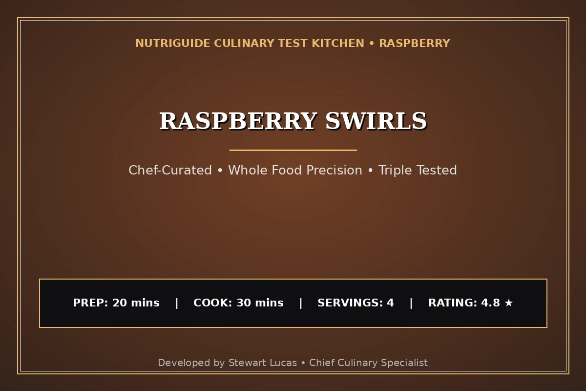 Raspberry Swirls
