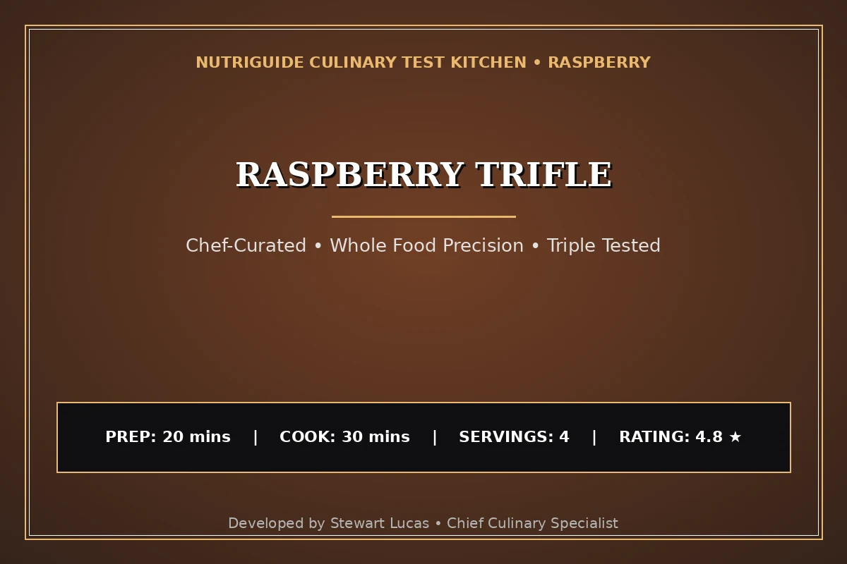Raspberry Trifle