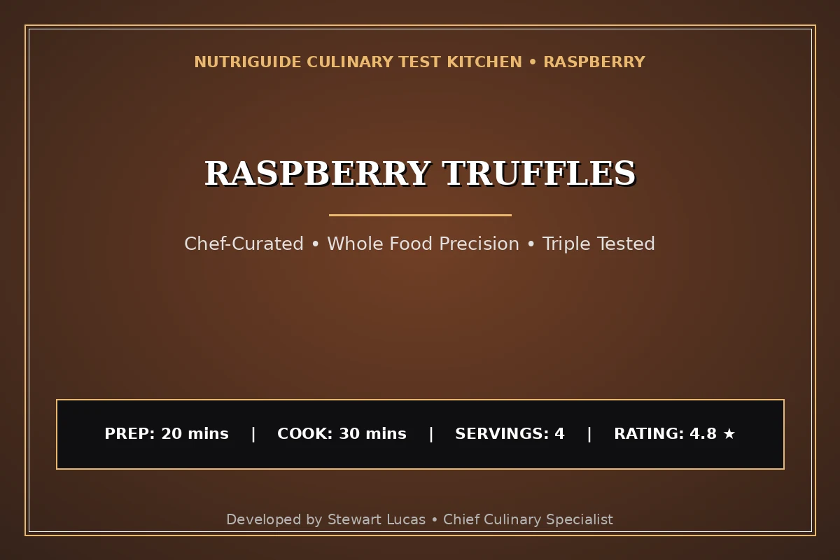 Raspberry Truffles