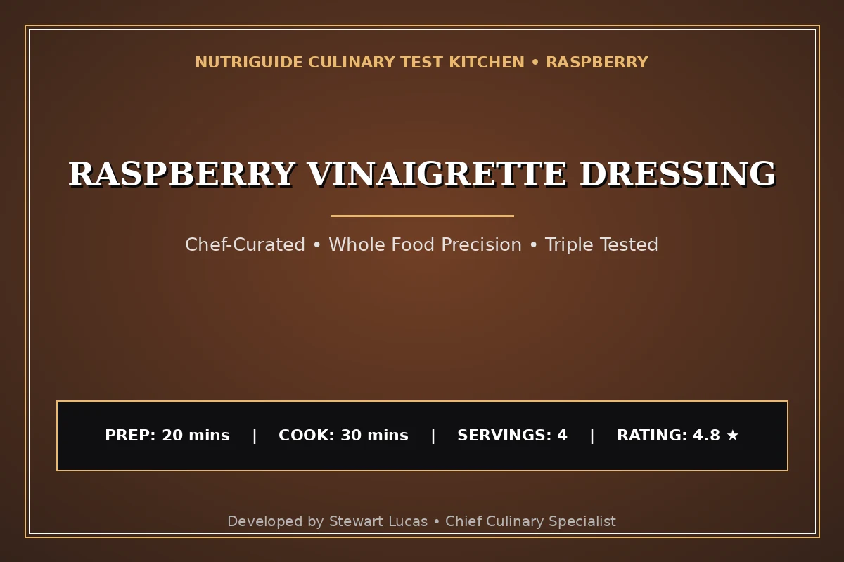 Raspberry Vinaigrette Dressing