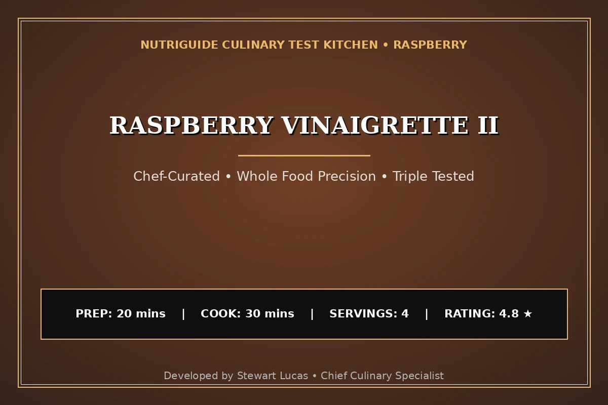 Raspberry Vinaigrette Ii
