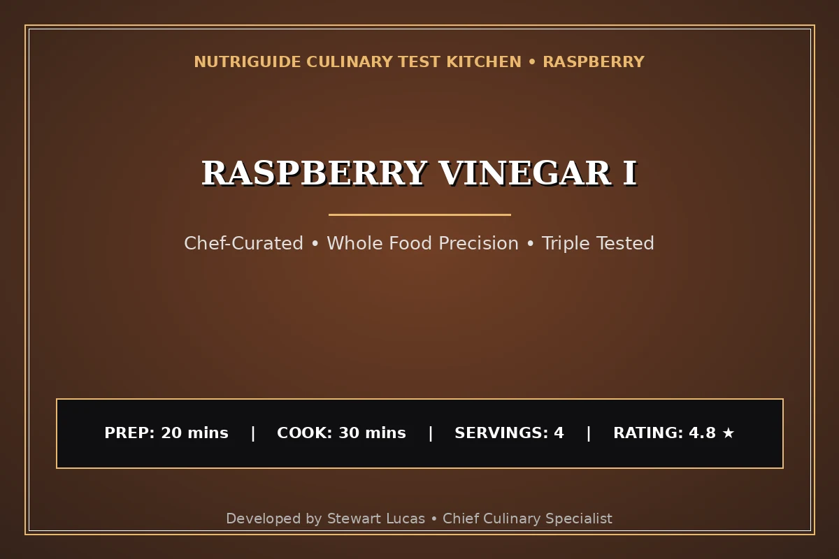 Raspberry Vinegar I
