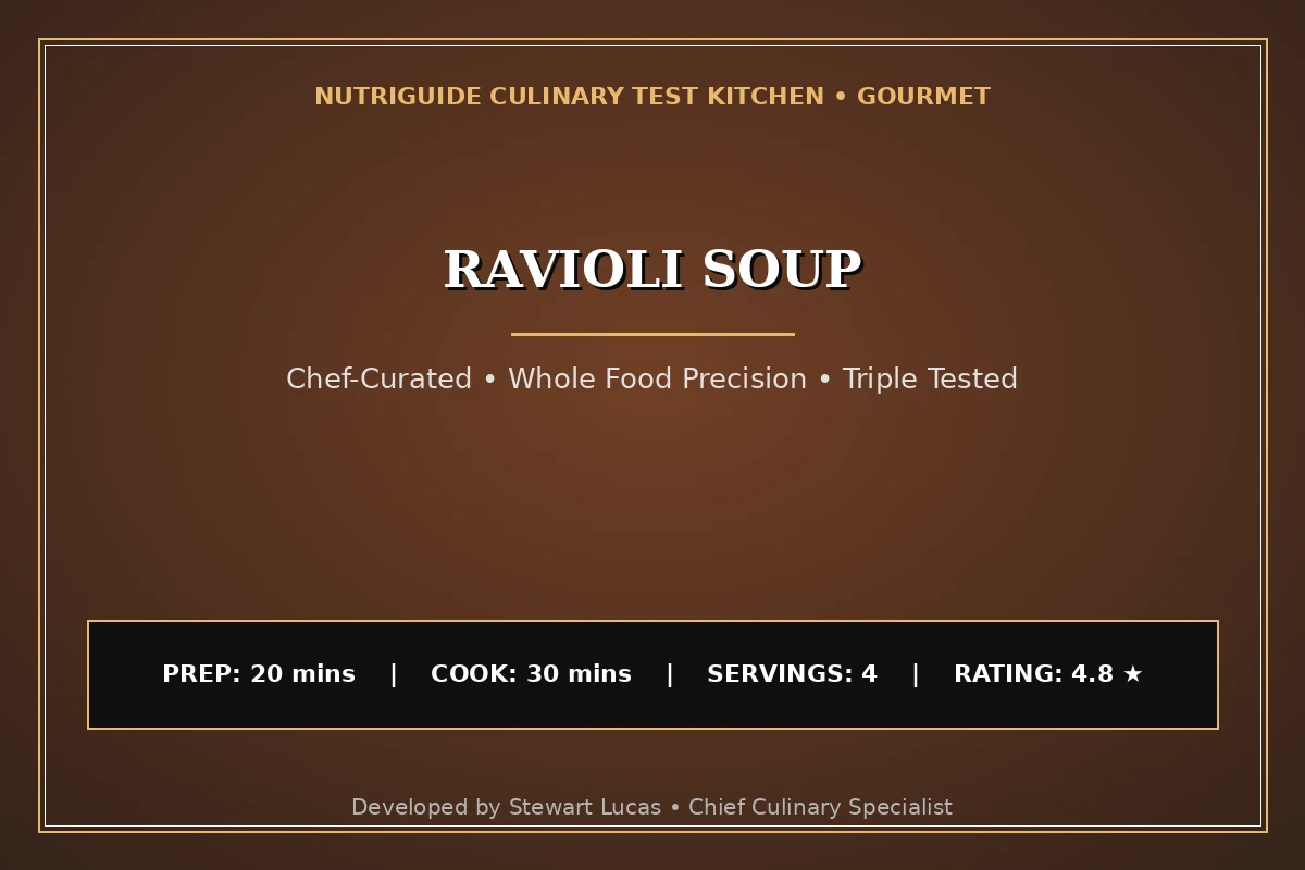 Ravioli Soup
