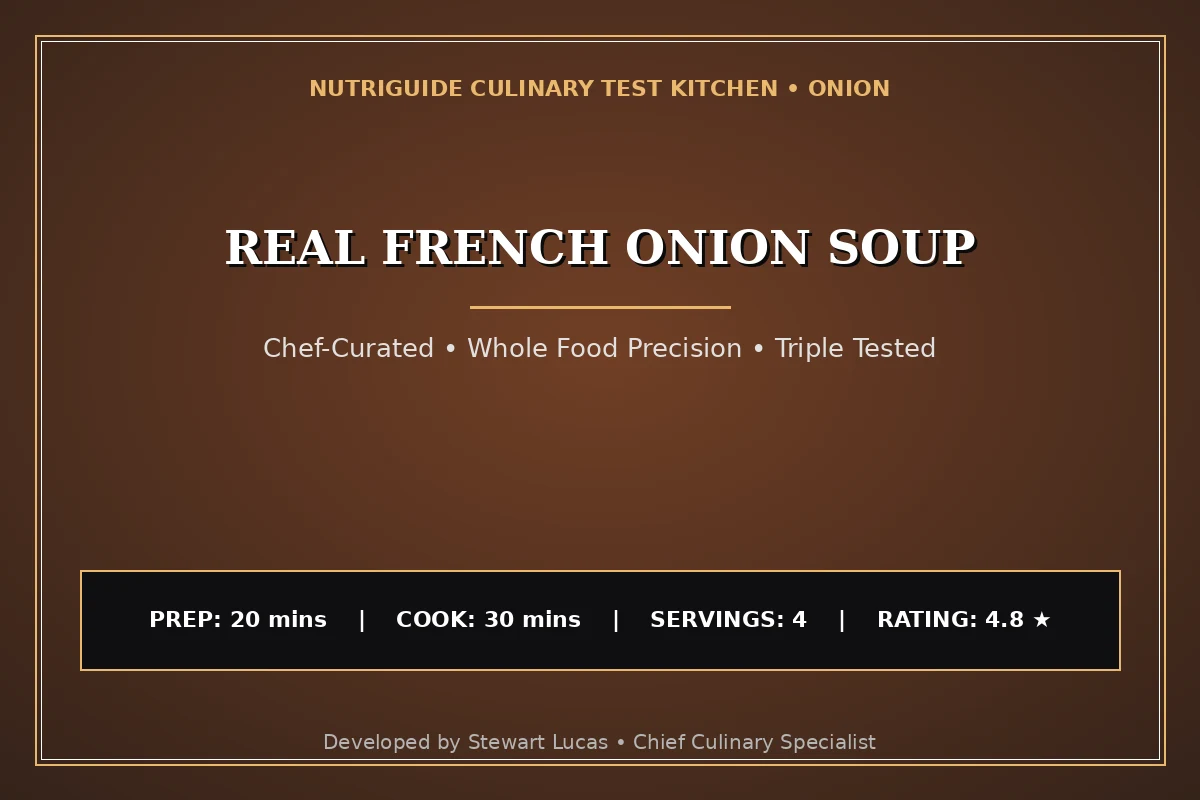 Real French Onion Soup