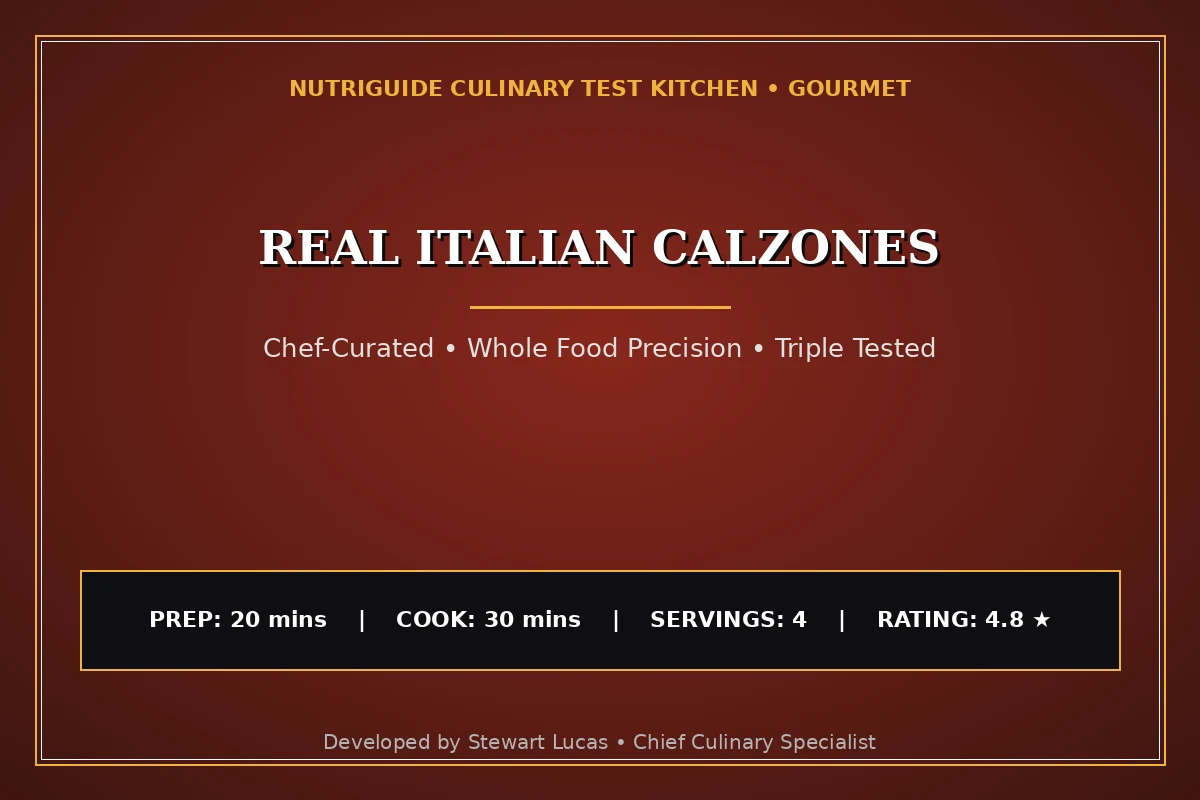 Real Italian Calzones