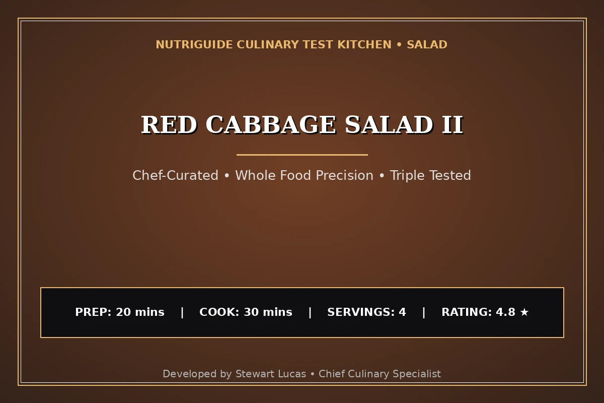 Red Cabbage Salad Ii