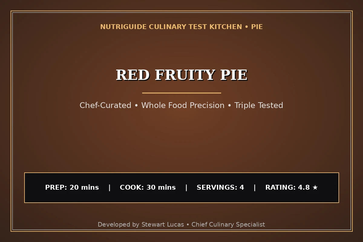 Red Fruity Pie