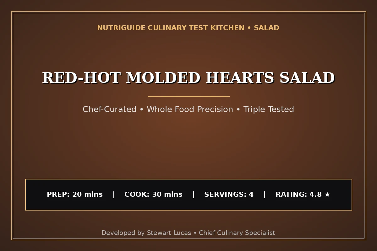 Red-Hot Molded Hearts Salad