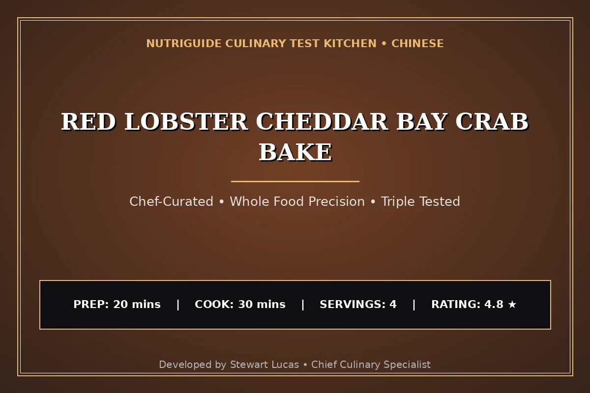 Red Lobster Cheddar Bay Crab Bake