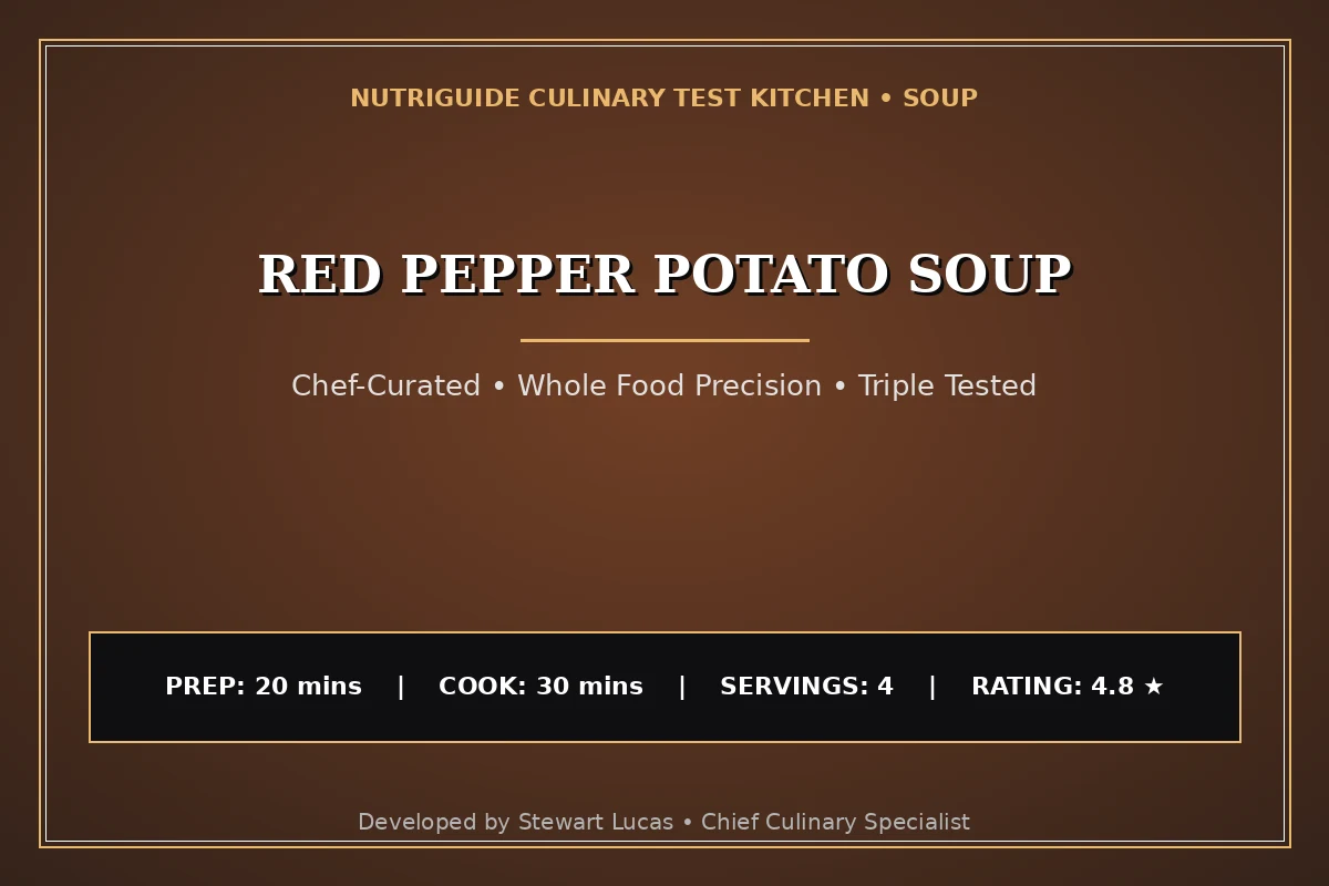 Red Pepper Potato Soup
