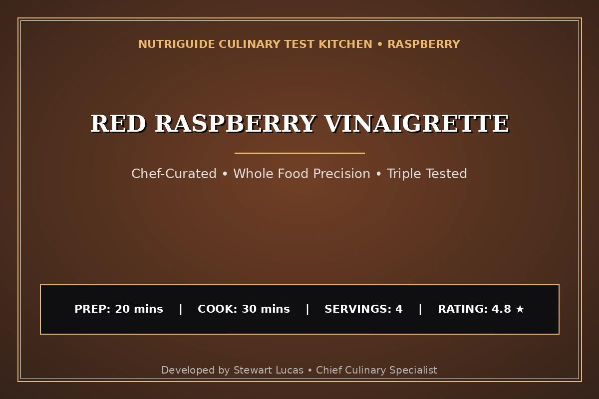 Red Raspberry Vinaigrette