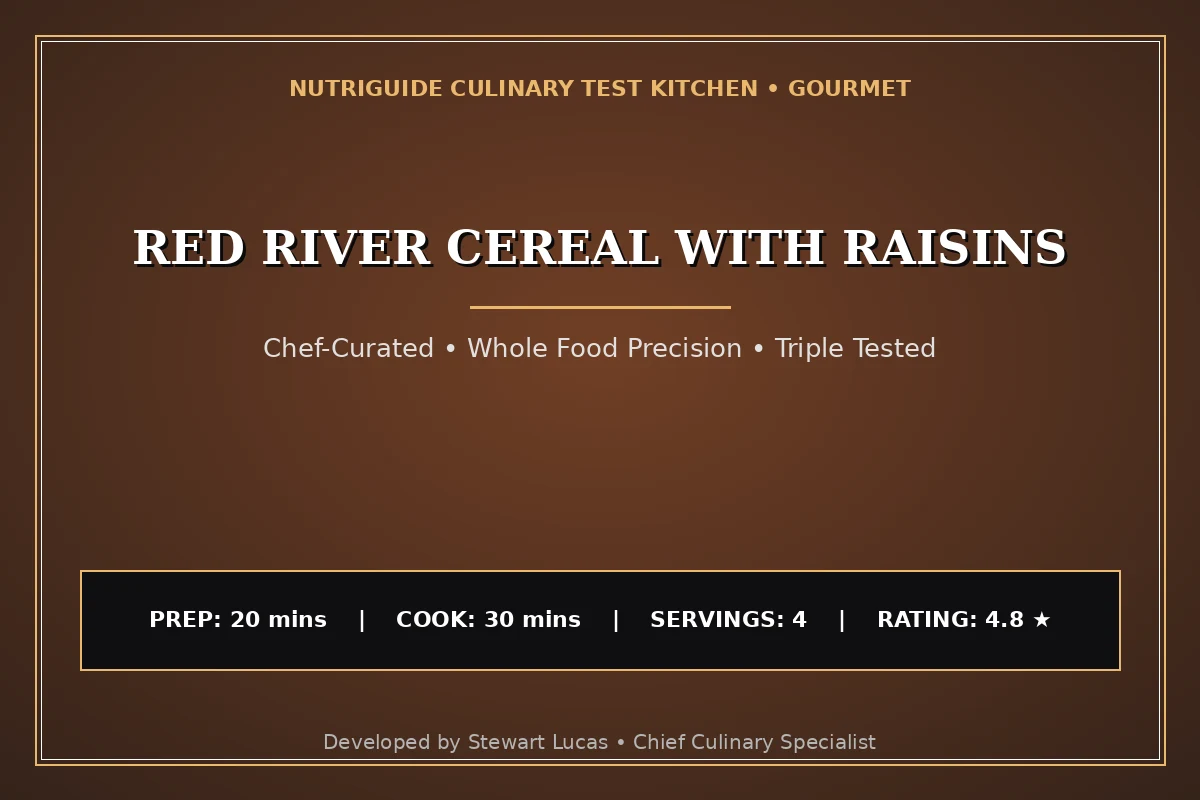 Red River Cereal With Raisins