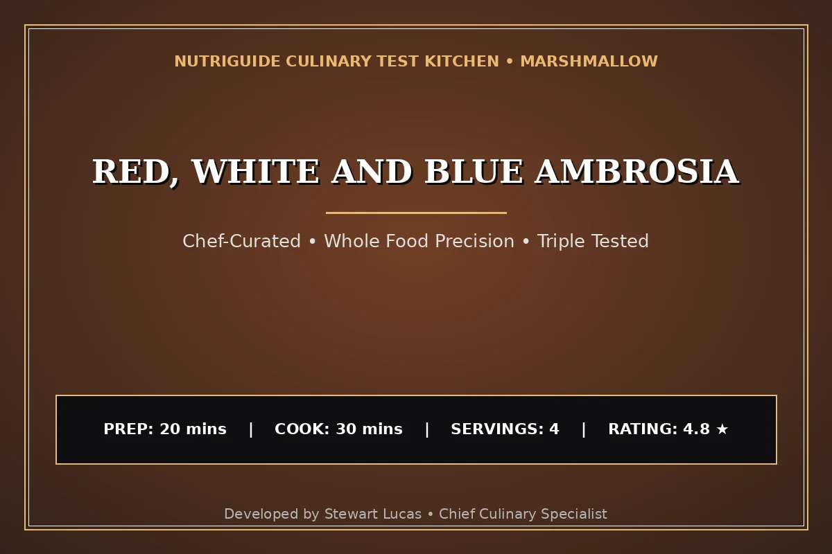 Red, White And Blue Ambrosia
