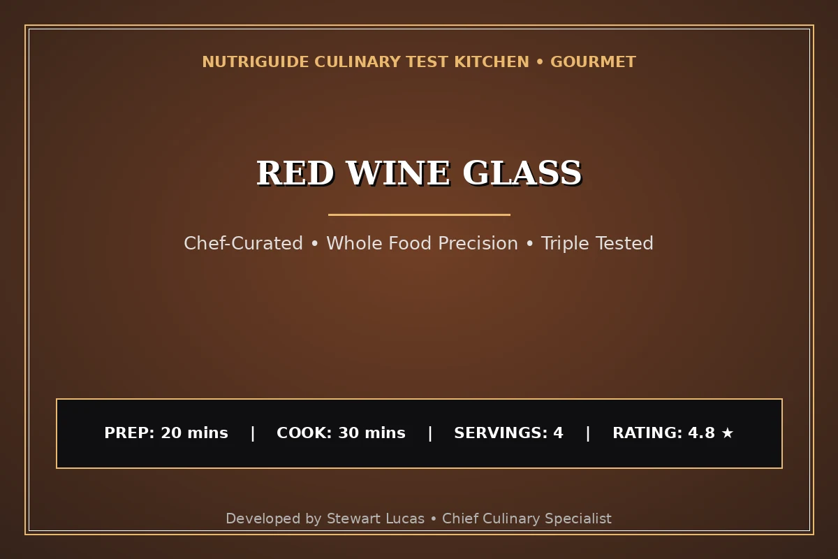 Red Wine Glass