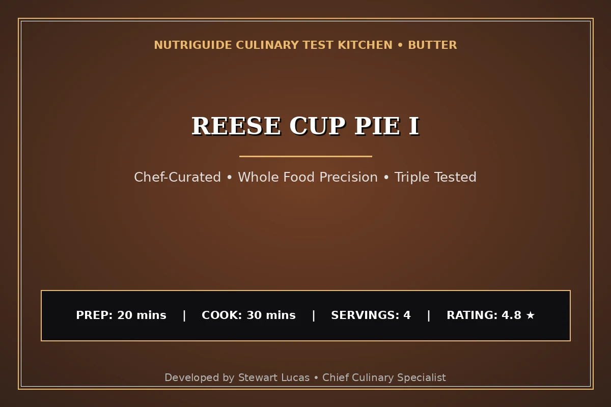Reese Cup Pie I
