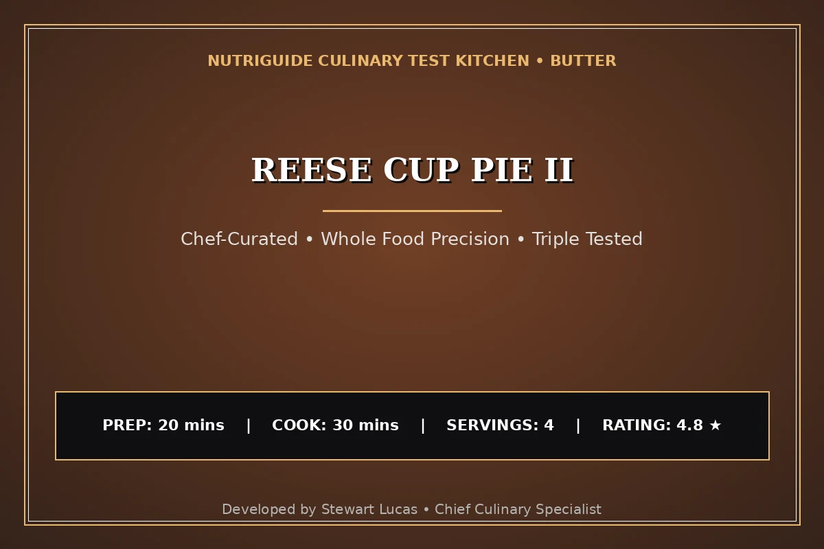 Reese Cup Pie Ii