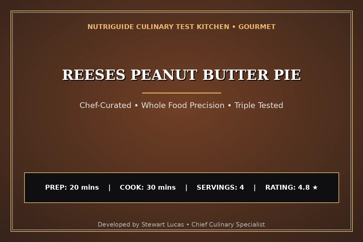 Reeses Peanut Butter Pie