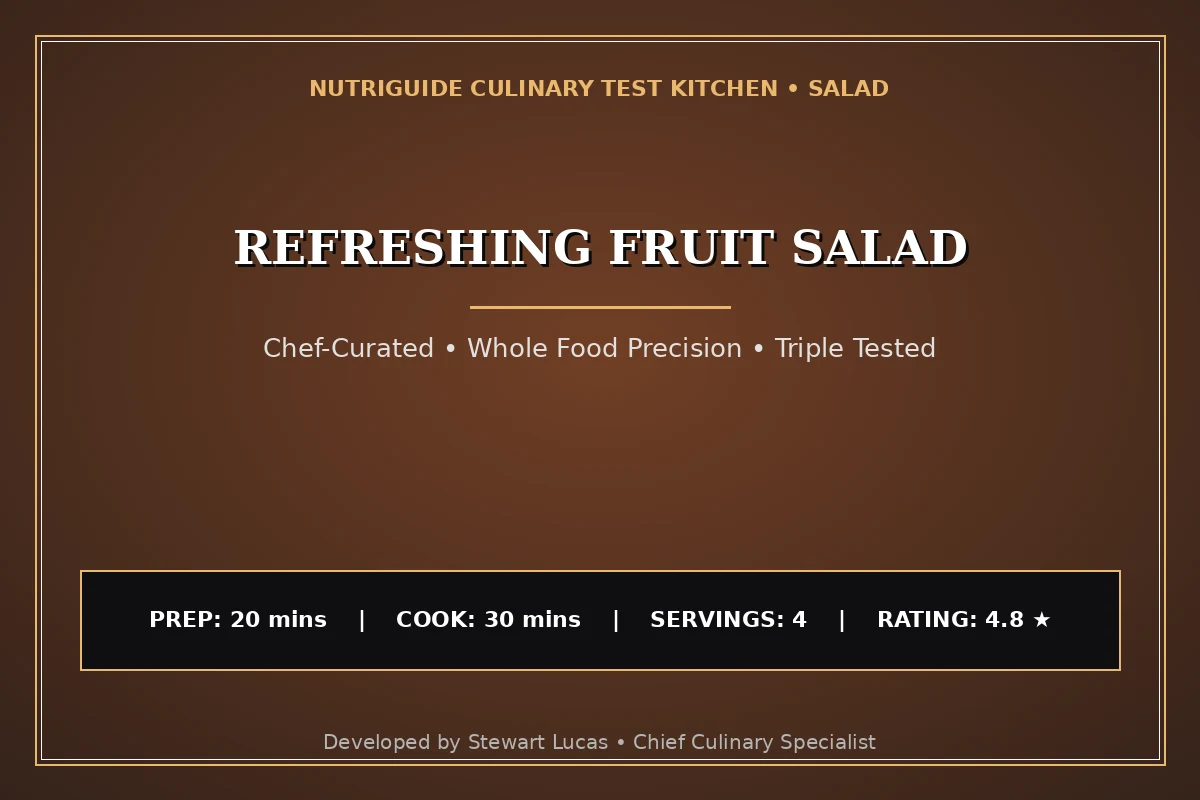Refreshing Fruit Salad