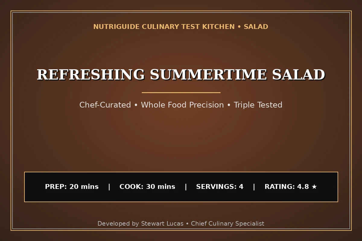 Refreshing Summertime Salad