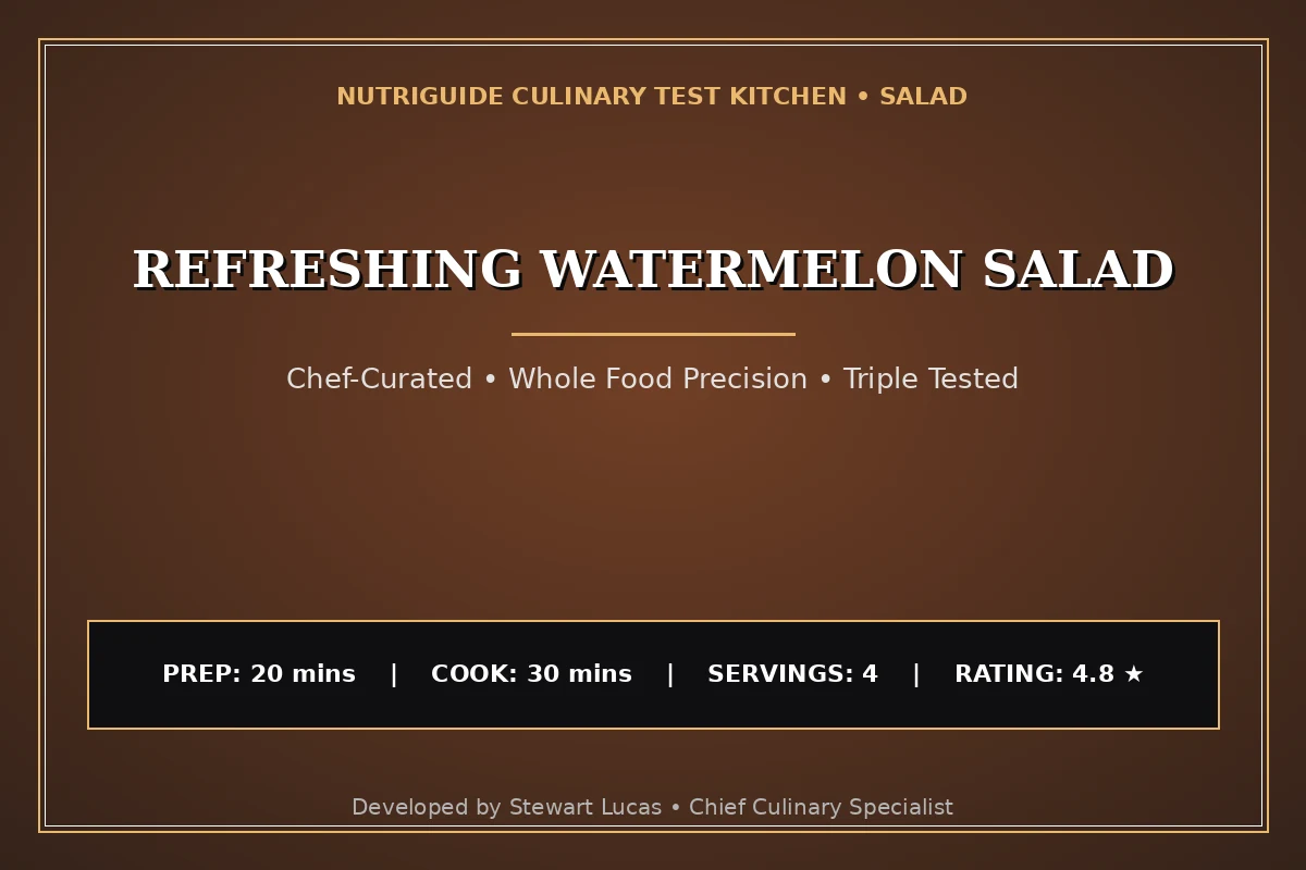 Refreshing Watermelon Salad